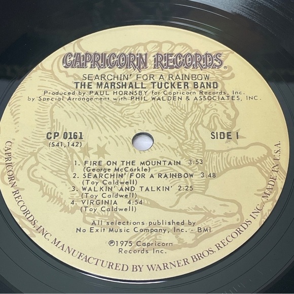 The Marshall Tucker Band Searchin’ For A Rainbow Vinyl Record Country Western - Picture 7 of 11